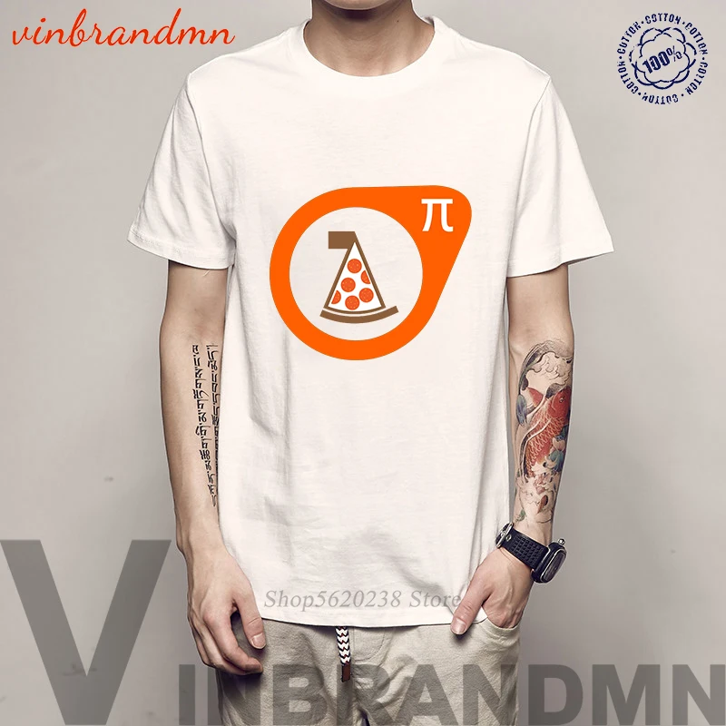 2 шт. мужские футболки с принтом пицца | Мужская одежда