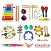 19PC Children Beginner Percussion Musical Toy Backpack Set Percussion Musical Rhythm Cognitive Early Education Educational Toys ► Photo 2/6