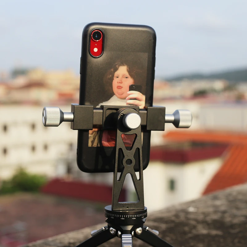 Cimapro Cp5 Todos os Adaptadores de Montagem de Tripé de Metal Suporte de Clipper de Telefone Celular Tripé de Rotação de 360 Vertical para Tripé de Telefones Inteligentes - Image 6