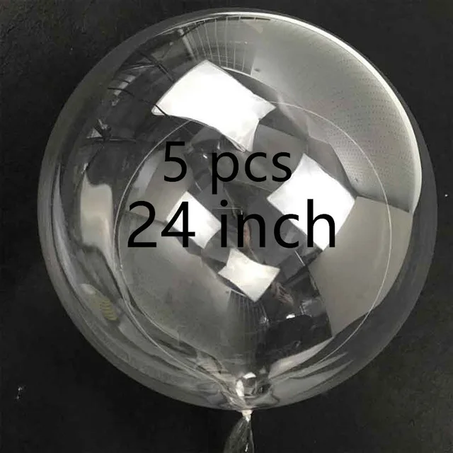 24cm balloon 1 шт золотисто-Красная Наклейка для воздушного шара для DIY украшения свадьбы дня рождения 1" 24" 3" светящиеся воздушные шары Bobo или латексный шар для детского душа - Цвет: 24cm balloon