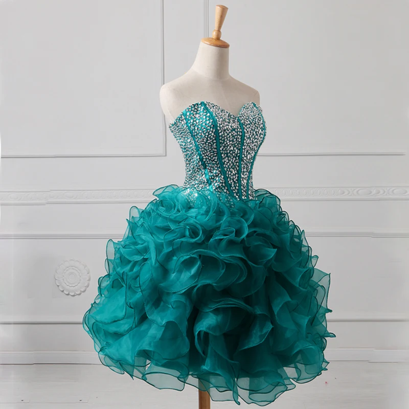 Quinceanera Dresses Beaded Sweetheart 2 in 1 Detachable Sweet 16 Dress Ball Gown Designer