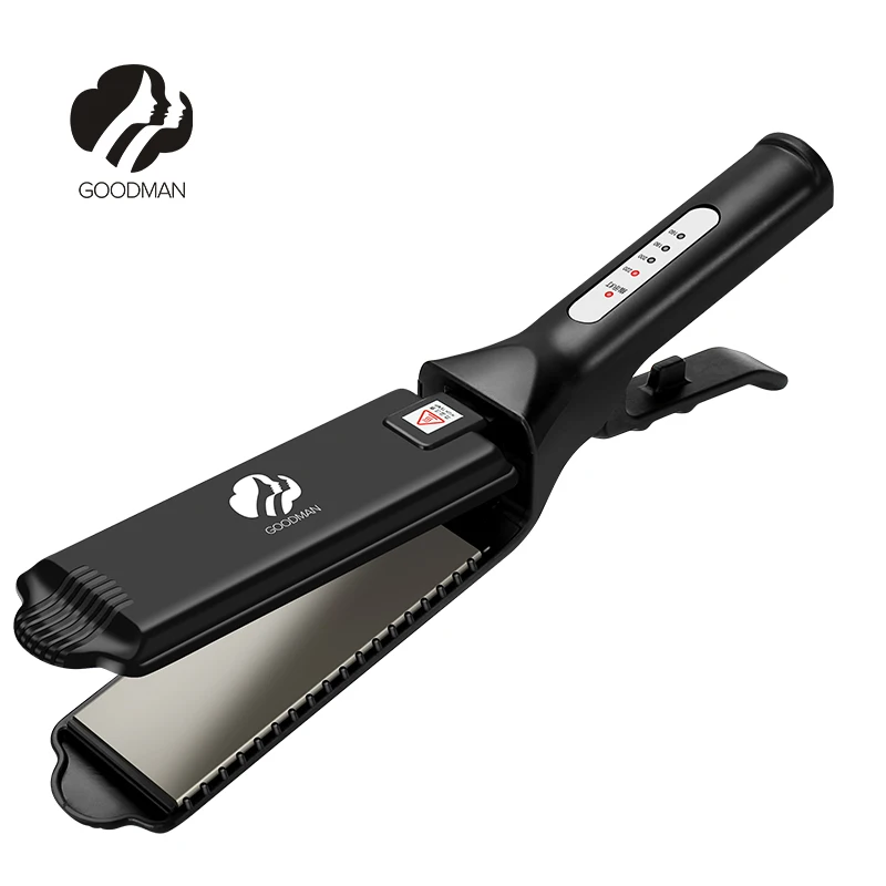 

GOODMAN 519AP Wet and Dry Hair Straightener Constant Temperature Control Barber Accessories with Digital Display Hair Curlers