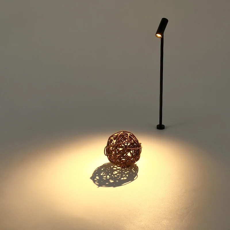 LED Spotlight 3W 12V Jewelry Display Lamp 10/20/30cm Post Lamp Phone Store Showcase Desktop Lights Rotatable 220V Upright lamp 5