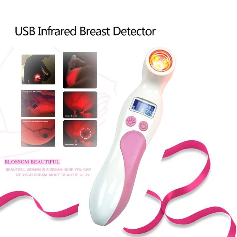 Infrared mammary detective instrument for female self inspection