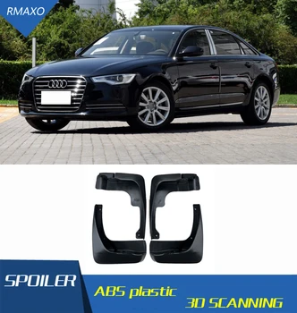 

For Audi A6 2012-2015 Mudflaps Splash Guards Front With color and rear Mud Flap Mudguards Fender Modified special