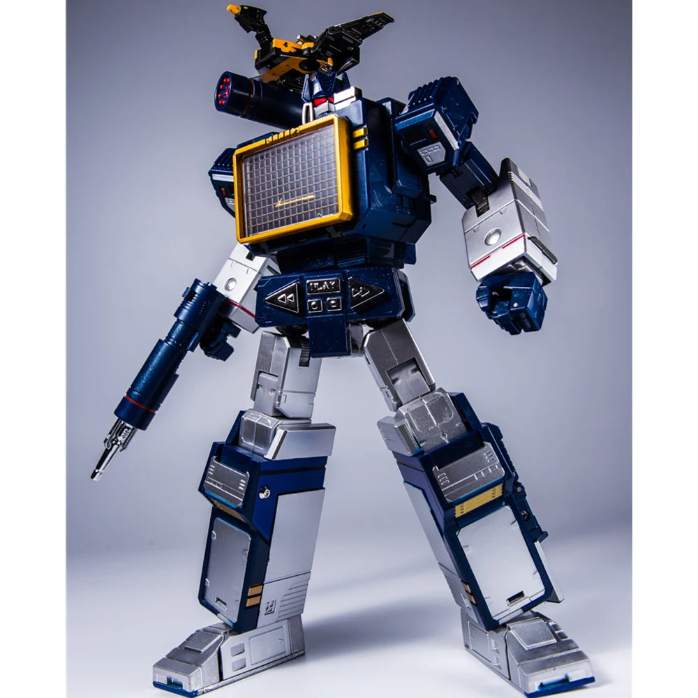 G1 Transformation THF 01J Soundwave One Tape Deform Walkman MasterPiece MP13 Oversize Alloy Action Figure Robot Collection Toy
