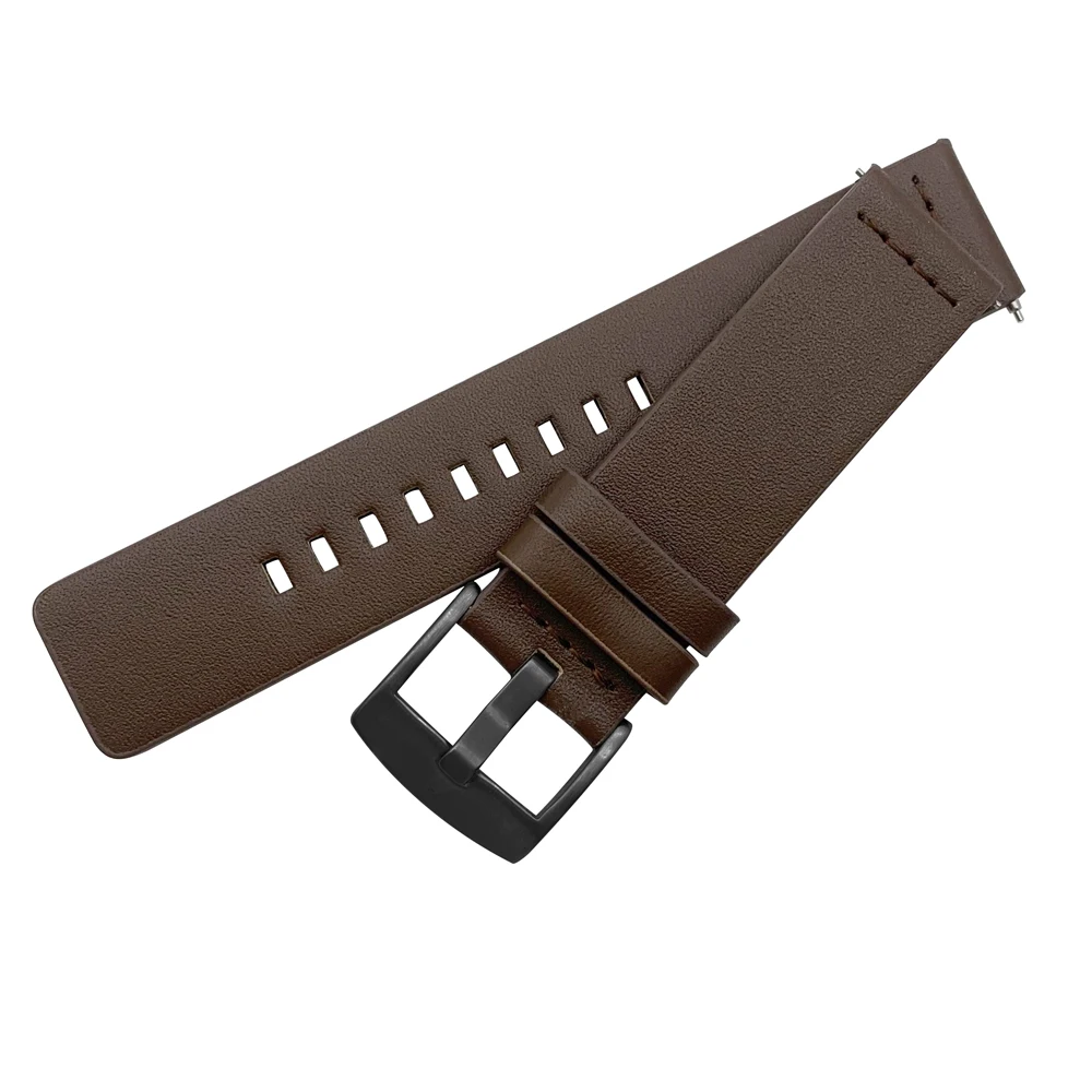 Ремешок для часов из натуральной воловьей кожи с быстроразъемным ремешком 18 20 22 24