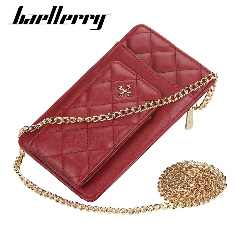 

Baellerry Thin Women's Long Chain Messenger Bag with Vertical Multi-functional Mobile Phone Bag for Korean Wallet Wholesale