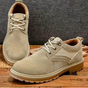 

New High Quality Brand Men Shoes Genuine leather Loafers Casual Shoes Breathable Spring Autumn Outdoor Non Slip Oxford Shoes