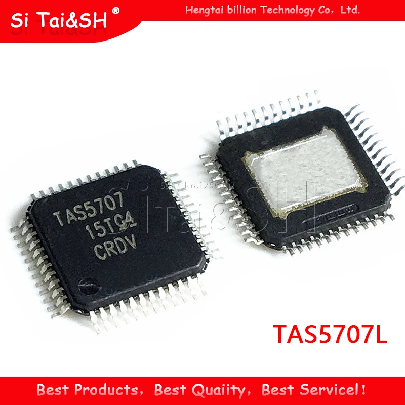 1pcs/lot TAS5707L TAS5707 QFP48 Digital Audio Amplifier IC | Электронные компоненты и принадлежности