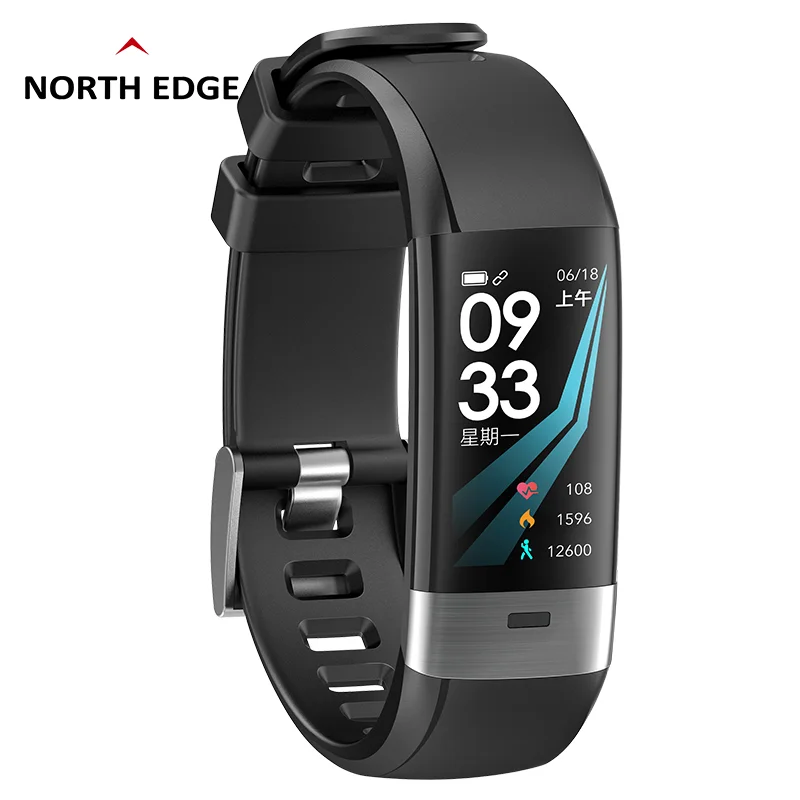Мужские часы NORTH EDGE цифровые мужские спортивные электронные водонепроницаемые с