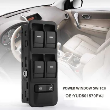 

YUD501570PVJ Power Master Window Switch Front Driver Left Side Black for Land Range Rover y 3 Sport Door Window Control SWitch