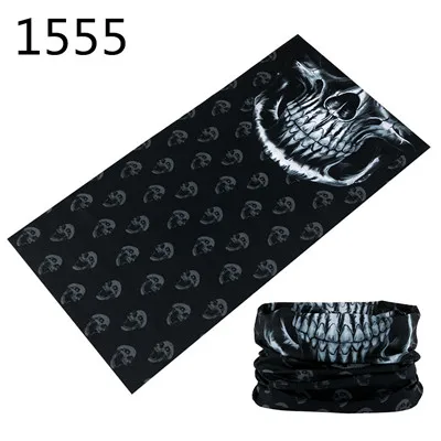 mens blanket scarf 2021 Latest Fashional Skull Polyester Microfiber Magic Tube Headwears Skeleton Multi Purpose Seamless Bandanas Headband mens grey scarf Scarves