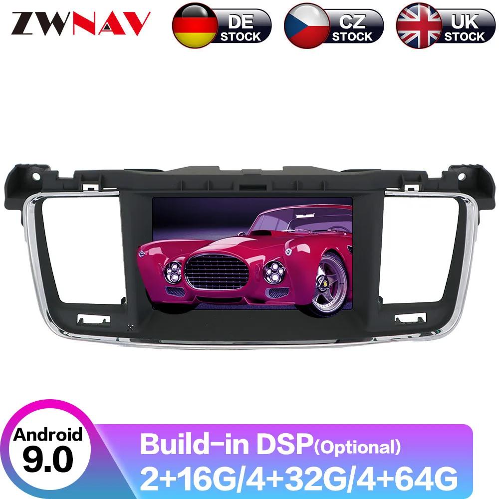 Автомобильный DVD-проигрыватель Android 10 IPS для PEUGEOT 508 2011-2015 радио Ибица GPS-навигация с