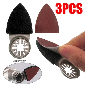 

3pcs/Set 38x86m MultiTool Grinding Finger Sanding Pad Oscillating Saw Blade Replacement Hand And Power Tool Accessories