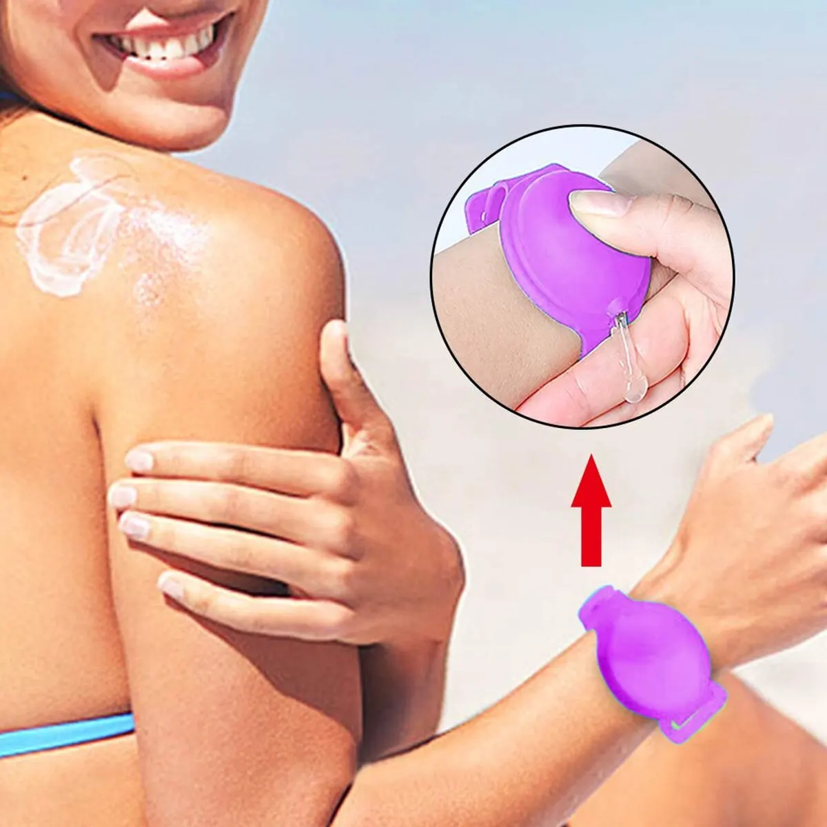 Sanitizer Bracelet Pumps Disinfectant Hand Sanitizer Dispensing Portable Silicone Bracelet Wristband Hand Dispenser Sanitizer Bracelet Pumps Disinfectant Hand Sanitizer Dispensing Portable Silicone Bracelet Wristband Hand Dispenser