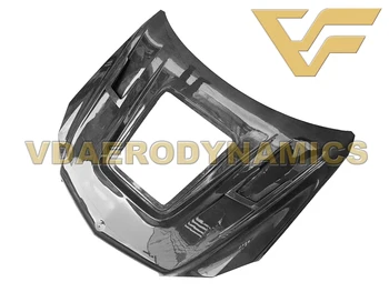 

Suitable For 14-16 Benz W207 E Class E200 E220 E250 E300 E350 E400 E500 Coupe 2Dr VAD-T Carbon Fiber Hood Engine Bonnet