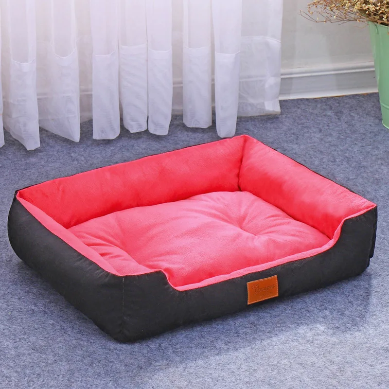 68x55cm Warm Dog House Soft Cat Litter Four Seasons Nest Pet Large Bed Baskets Waterproof Kennel For Cat Puppy Drop Shipping images - 6