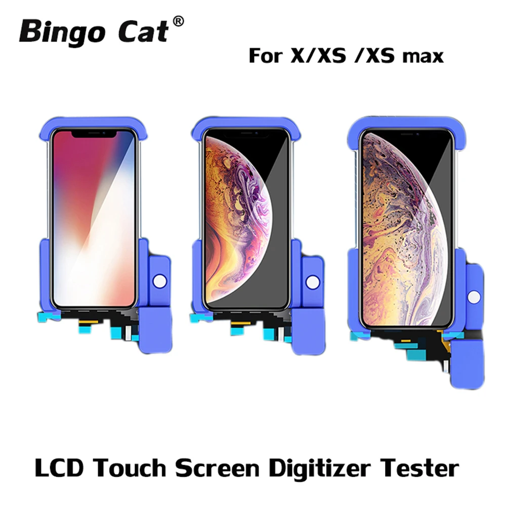 US $124.99 LCD Touch Panel Glass Digitizer Sensor Tester Fixture For IPhone 11 Pro Max X XS Max TP Glass Digitizer Touch Function Testing