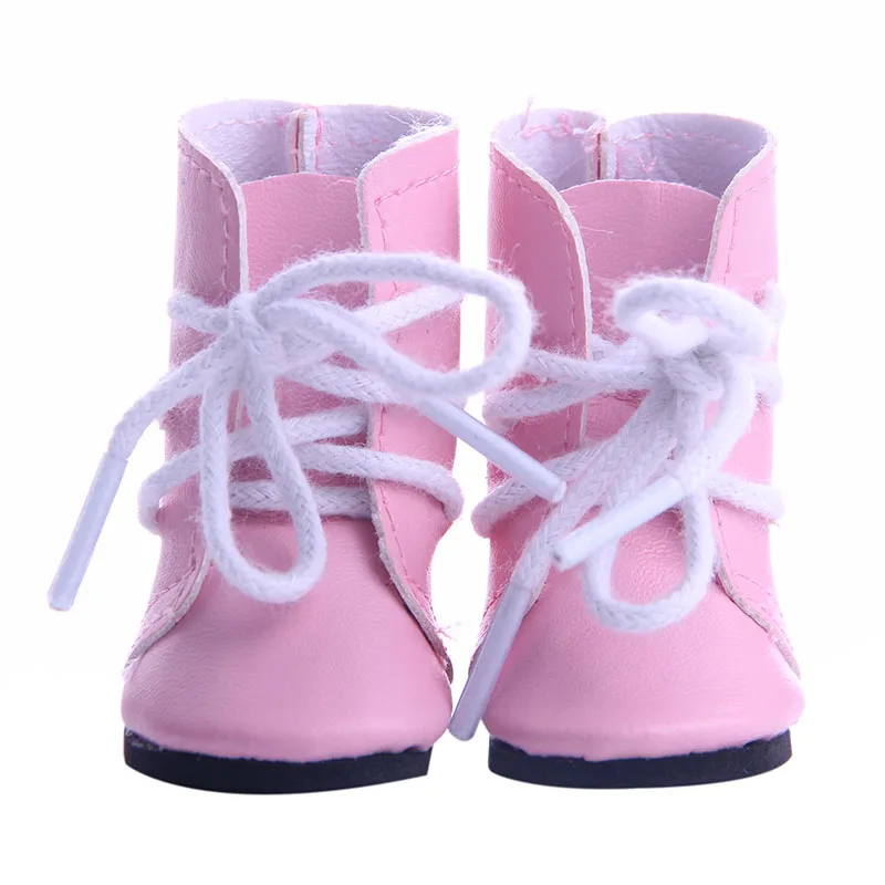 14.5 Inch Doll Shoes Boots Leather Shoes Fit 14.5 Inch Wellie Wisher Doll Our Generation Christmas Birthday Gift