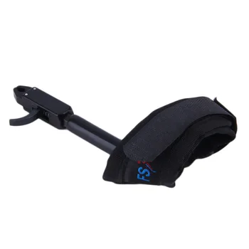 

2018 Hunting Archery Compound Bow Release Caliper Aid Strap Shooting Pro Arrow Trigger Wristband Accessories grip 180 degree