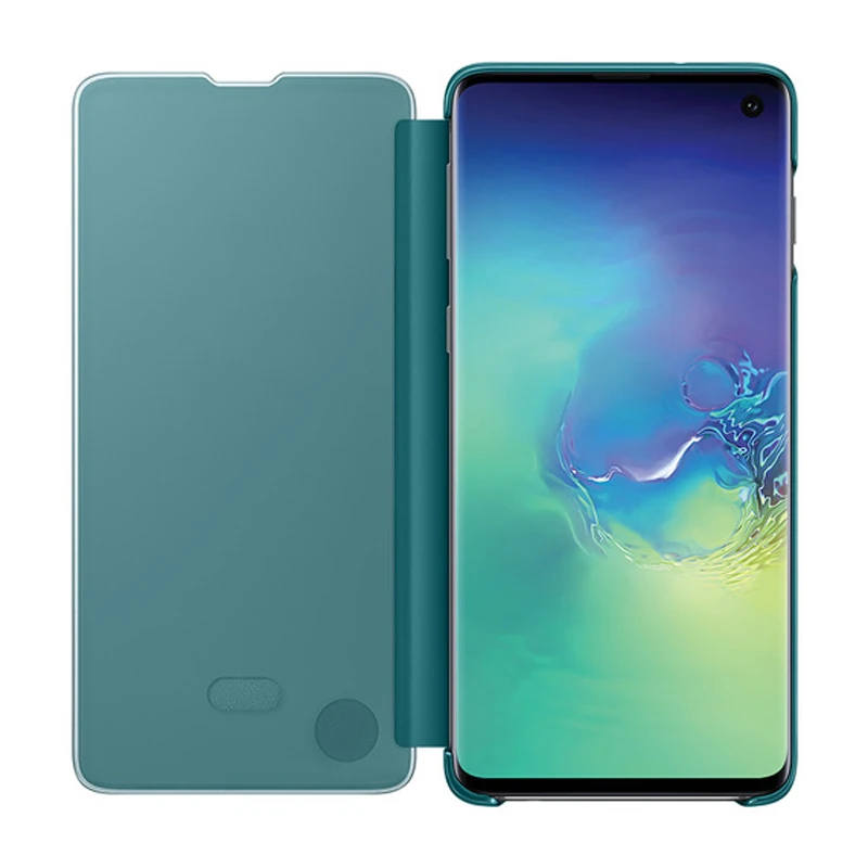 Вертикальный зеркальный защитный чехол SAMSUNG для телефона Samsung Galaxy S10 + Plus S10E тонкий