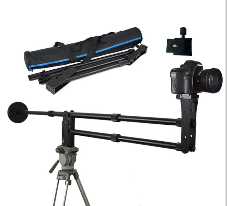 Профессиональная Портативная Алюминиевая мини-видеокамера DV DSLR Crane Jibs Rocker Arm 3 кг +
