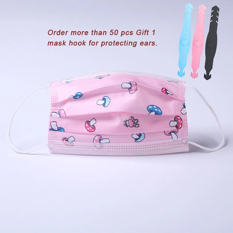 

10/50/100pcs Children Cartoon Disposable Anti-dust Mouth Cover Mask Anti-pollution Face Masks Personal Protect Health Care