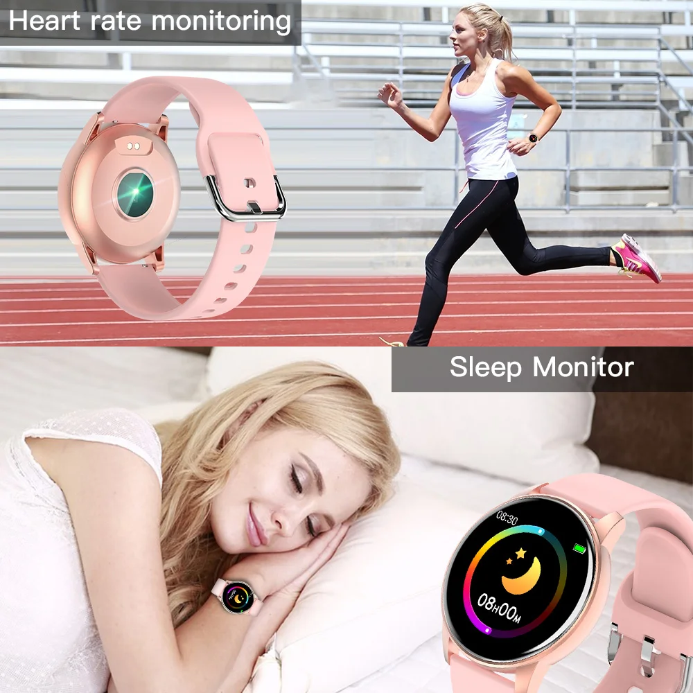 Previsão do Tempo Monitor de Freqüência Tagobee Mulheres Relógio Inteligente Masculino 2021 Smartver Android Ios Tela Redonda Cardíaca Esportes Senhoras 30 android ios tela redonda previsão do tempo
