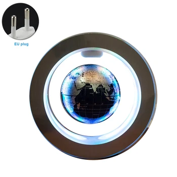 

Anti-gravity World Map Earth Gift 4 Inch Desktop Auto Rotating Illuminated Floating Globe Office Decorative Magnetic Levitation