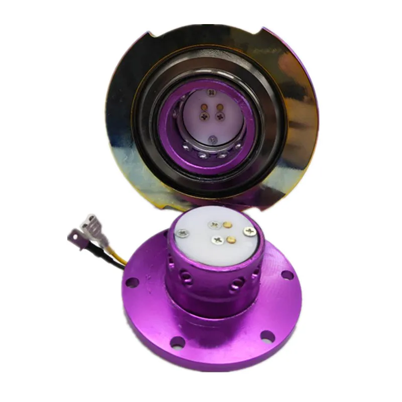 

Car Top Grade Modified Steering Wheel Colorful Quick Release Device Athletic Quick Release Device Race Car Steering Wheel Quick