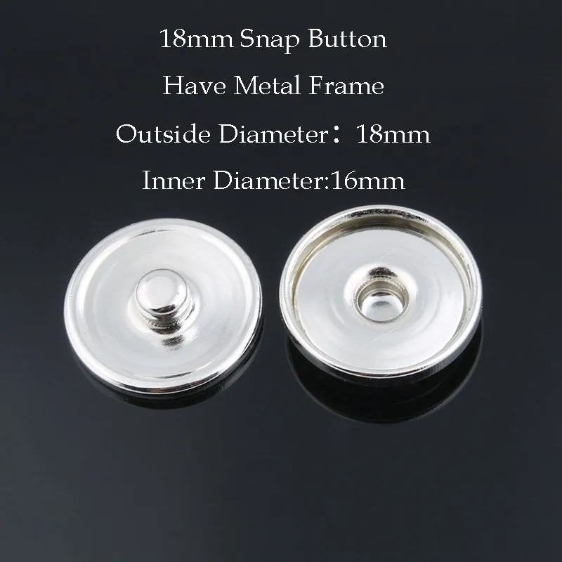 Metal Snap Buttons 50pcs/lot 12MM&18MM&20MM