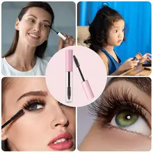 

5pcs 10ml Empty eyelashes tube mascara tube vials bottle Tool Fashion For Castor Oil DIY Mascara Container Set With Silver Cap