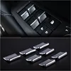 7pcs Chrome Window Glass Lift Button Cover Trim Decal For Lexus ES200 250 300h CT200H Car Styling Interior Accessories ► Photo 1/5