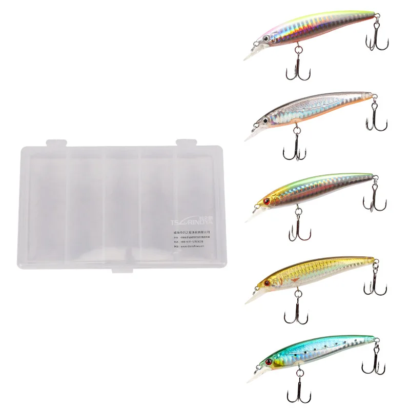 

Lu yu er Depth/9G/Dw11-f95mm1 M Mino Lure Set Lure Bait