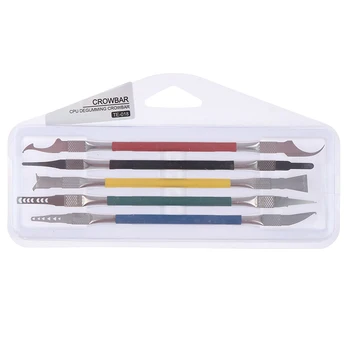

5 in 1 IC Chip Repair Thin Blade CPU NAND Remover BGA Maintenance Knife Remove Glue Disassemble Phone PC Rework Processor Tools
