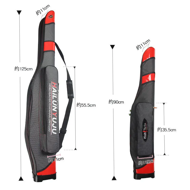 

Special Offer Taiwan Fishing 125 Hard Case Fishing Rod Storage Fishing Bag Multi-functional Fishing Rod Bag Pot-Bellied Lure Bag