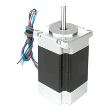 Мини шаговый двигатель, шаговый двигатель, 24V 3A 1,8 градусов, 4 привести 76 мм Корпус для Nema23 фрезерный станок с ЧПУ/3D-принтеры