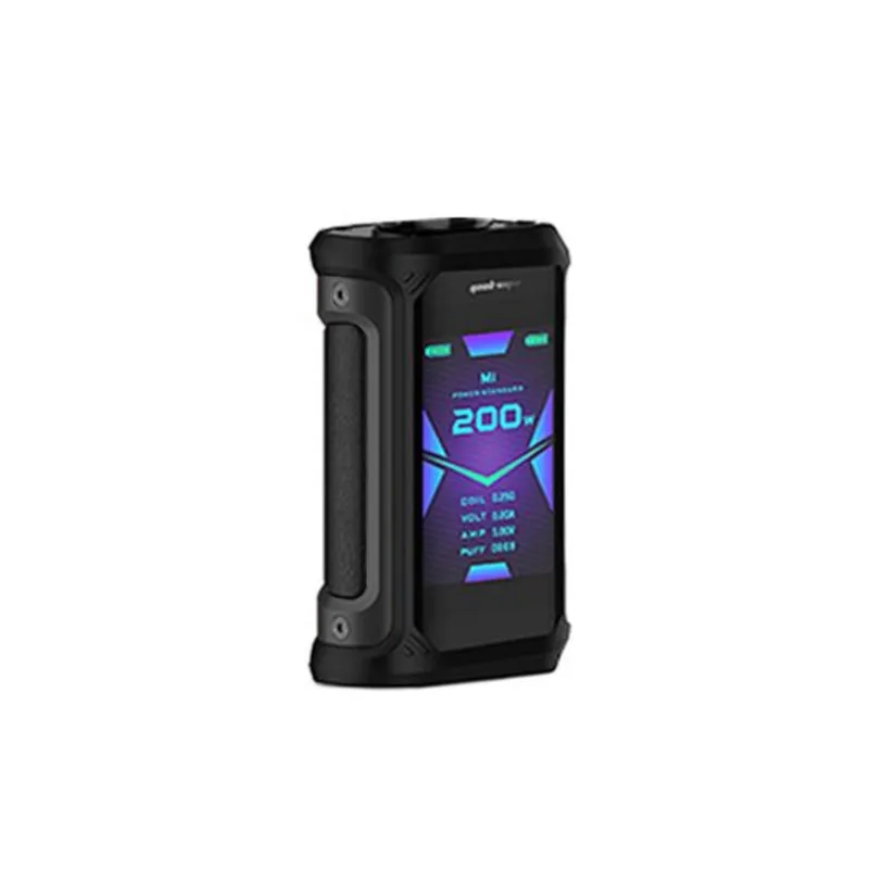 Черный Новое поступление Geekvape Aegis X Mod 200W макс Выход электронные сигареты Mod с 2,0 чипы создано Двойной 18650 испаритель - Цвет: Черный