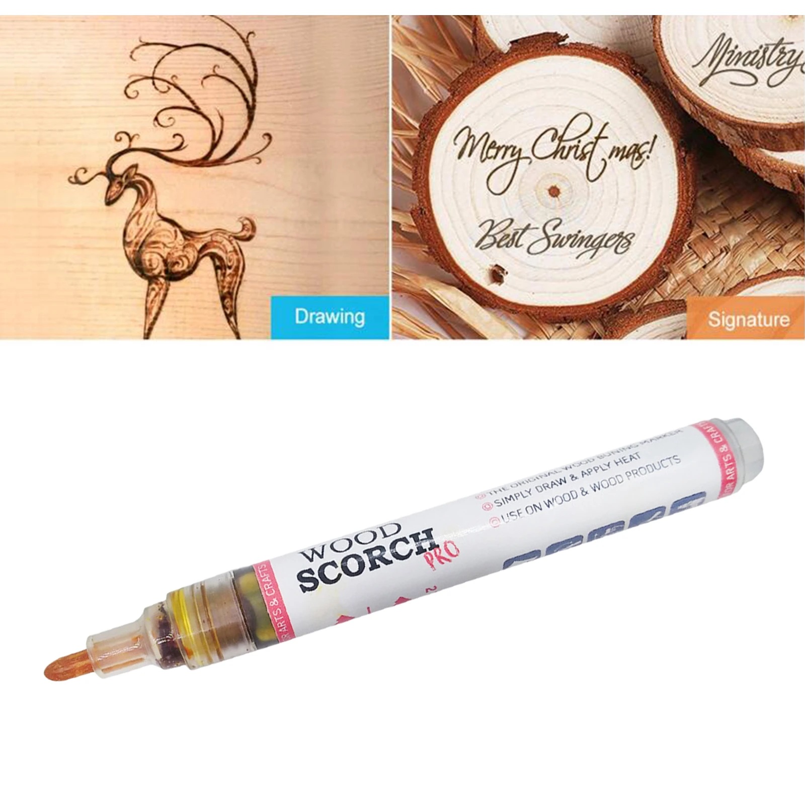 Wood Burning Pen Scorch Wood Burned Marker Pyrography Pens For Diy Projects  Fine Tip Woodworking Supplies - Multi Function Pen - AliExpress