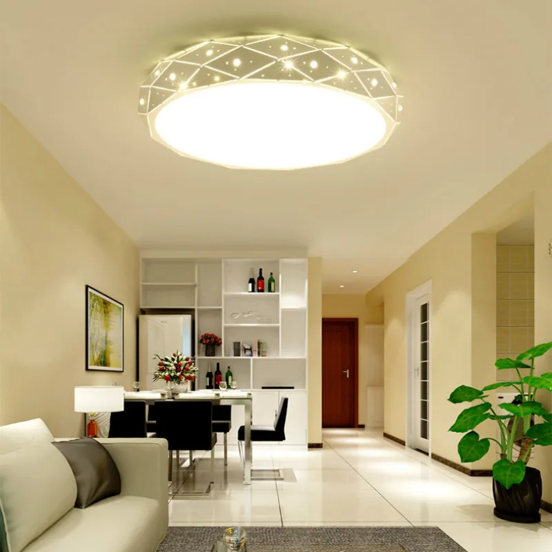 

LED Ceiling Light Modern Minimalist Warm Restaurant Ceiling Lighting Creative Personality Corridor Study Ceiling Light