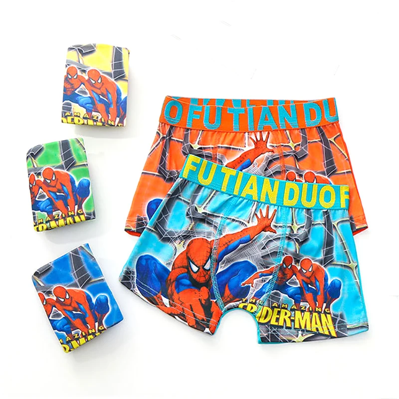 1 Pcs/lot Briefs for Boys Underwears Panties Infant Boxer Spiderman