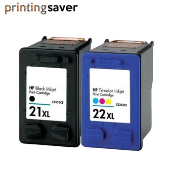 

2x ink cartridge Replace For hp 21 22 HP21 for HP 21xl Deskjet F380 F2180 F2280 F4180 F4100 F2100 F2200 F300 1403 1406 1408