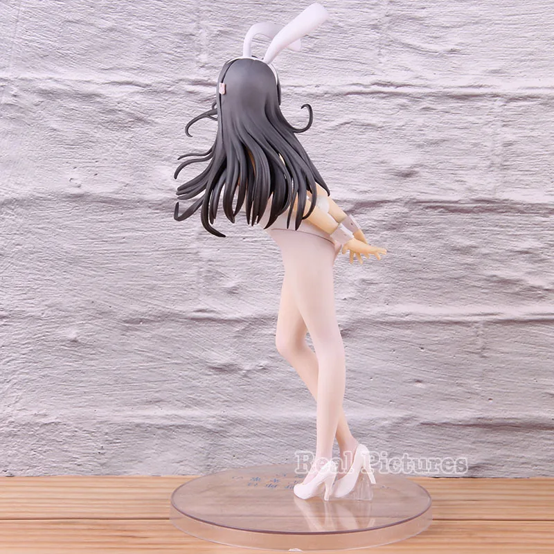 Sakurajima Mai Seishun Buta Yarou Wa Bunny Girl Senpai ПВХ Коллекционная Фигурка 1/7 масштаб окрашенная аниме модель игрушки