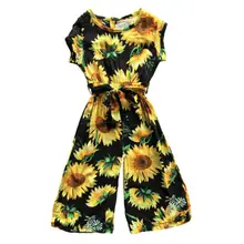 little girl sunflower outfit
