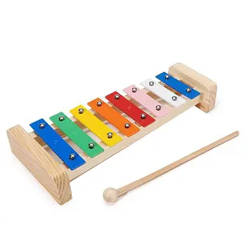 

8-Tone Aluminum Piano Aid Percussion Instrument Children'S Octave Knocking On The Piano Playing The Piano