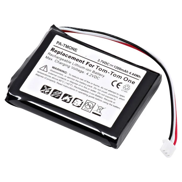 

ZHUJI 1200mAh Battery for TomTom One, One Europe,One XL ,Rider, V2,V3,F650010252,F709070710