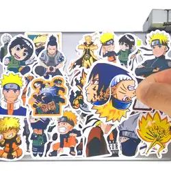 Autocollants pour Scrapbook, 50 pièces, motif de bande dessinée drôle Ninja Boy, papeterie pour ordinateur portable, étui de bagage, vélo, voiture 