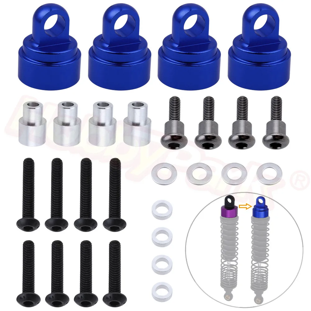 Aluminum Shock Caps (fits Ultra Shocks) Replacement of 3767A 3767X for