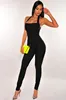 High Quality Black Women Turtleneck Neck Rayon Bandage Jumpsuit Sexy Bodycon Celebrity Party Jumpsuits Vestidos ► Photo 3/6